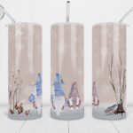 Christmas Gnomes snow 20oz Tumbler