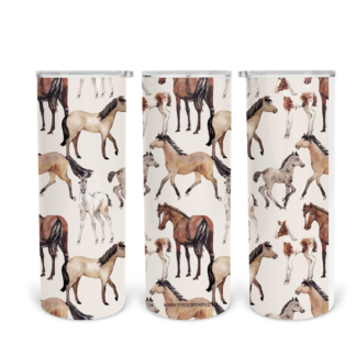 Horses 2 20oz Tumbler