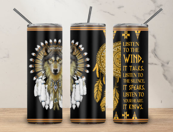 listen to the wind 20oz Tumbler