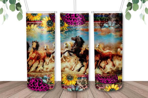 Pink hat horse 20oz Tumbler