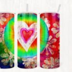 Bright Heart Design 20oz Tumbler