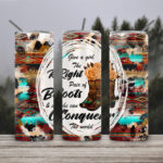 Western boots 20oz Tumbler